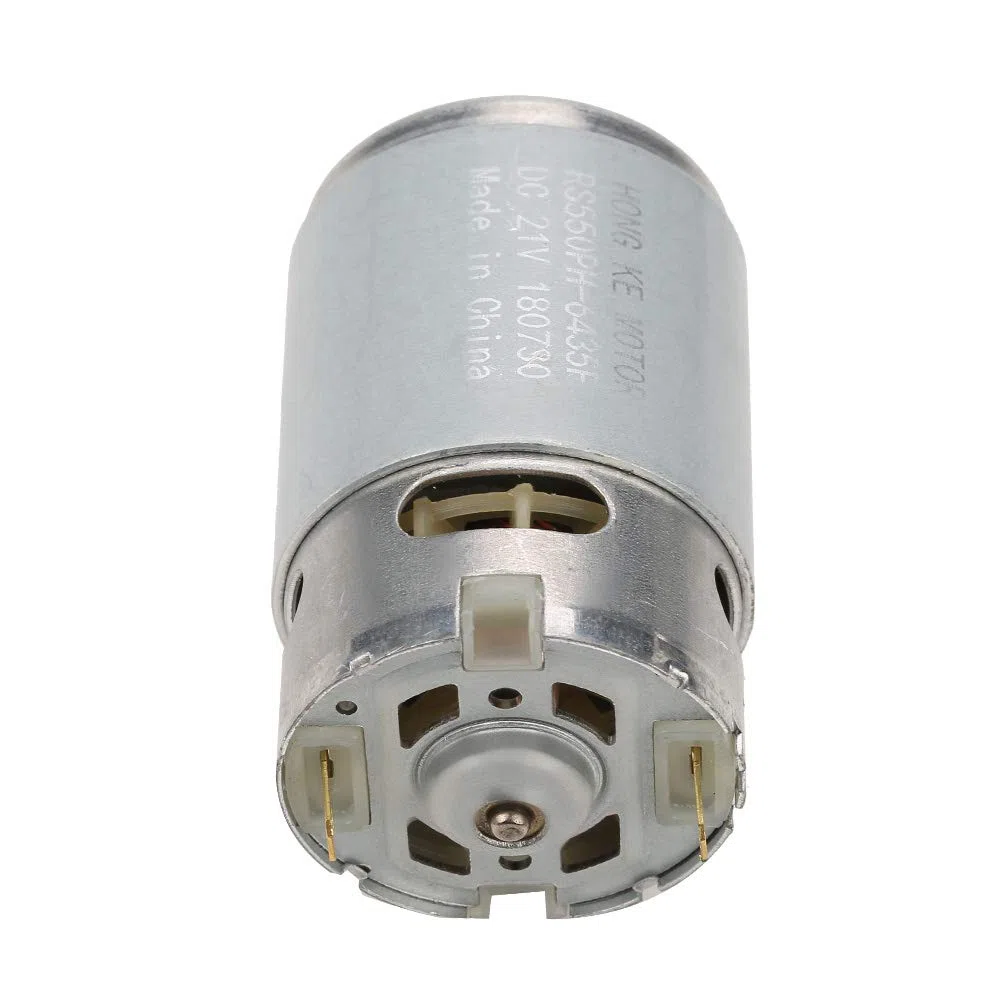 Fafeicy Motor de Engranaje 12 Dientes, 90W CC, Dos Velocidades, para Taladros Eléctricos, 12V/16.8V/21V/25V