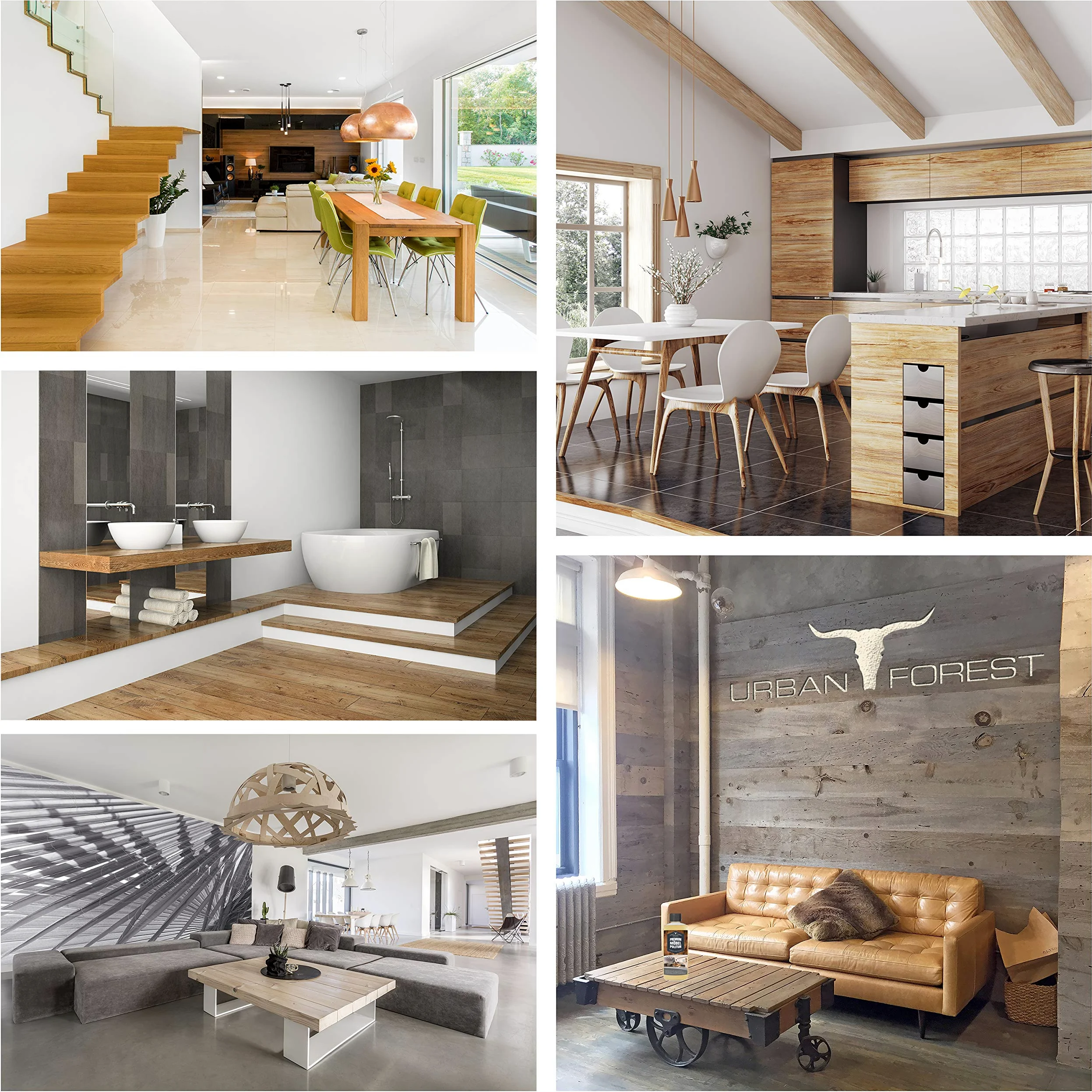 Limpiador de muebles prémium, cuidado y limpieza de muebles, superficies de barniz, superficies de plástico, cuero sintético, natural y piedras artificiales, superficies de piel, bosques urbanos