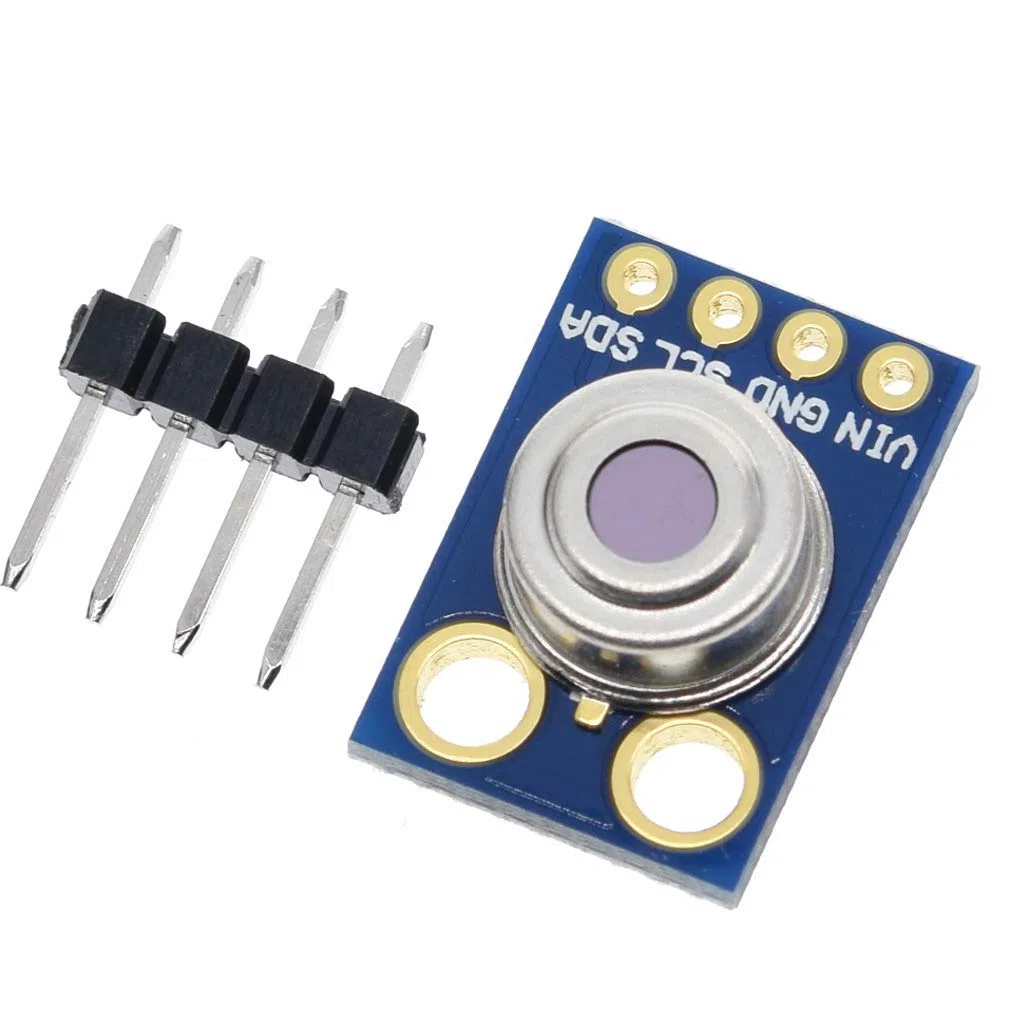 Hailege MLX90614 módulo de sensor de temperatura infrarrojo sin contacto IIC I2C 3-5V para Arduino 51 MCU