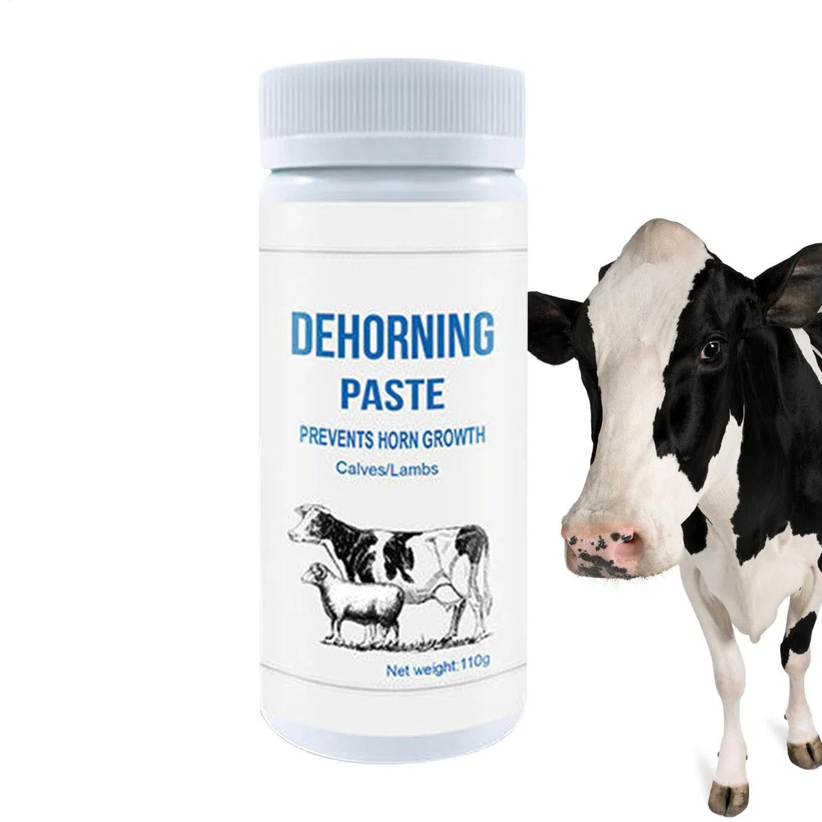 Generico Pasta dehorning para cabras | Herramienta en pasta para vacas y ganado | Pasta dehorning multi-animal bovino para herramientas dehorning delicadas y naturales para cabras, ovejas y otros