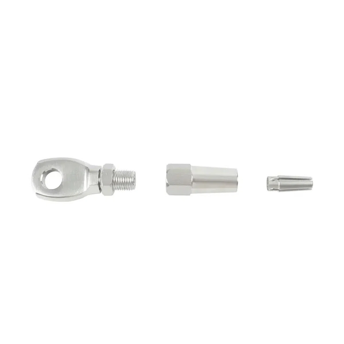 Terminal de acero inoxidable 316 de grado marino para cable de cuerda de alambre de 3 a 8 mm, kit de balaustrada (para cable de 4 mm)