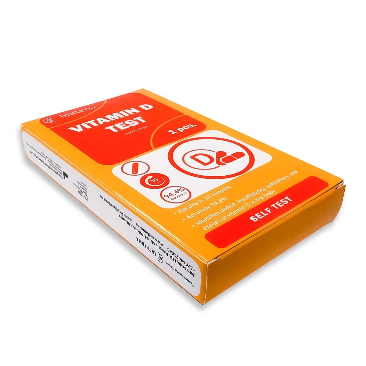 Prueba de vitamina D - Test de vitamina D para controles de salud regulares [MO] - Salud y cuidado personal