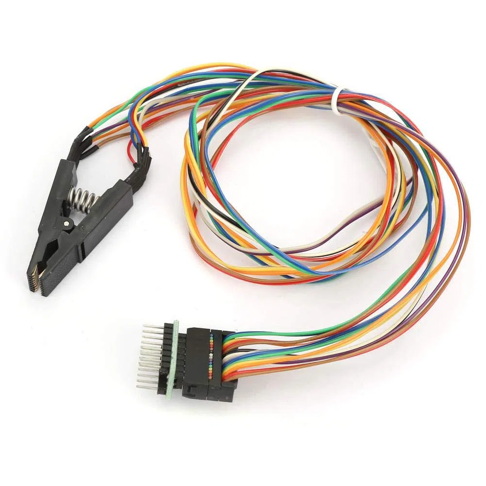 Programador de prueba Clip Socket Adpter SOP16 SOIC16 16 Pin IC Test Clamp SOP16 a DIP8 Flash Clip