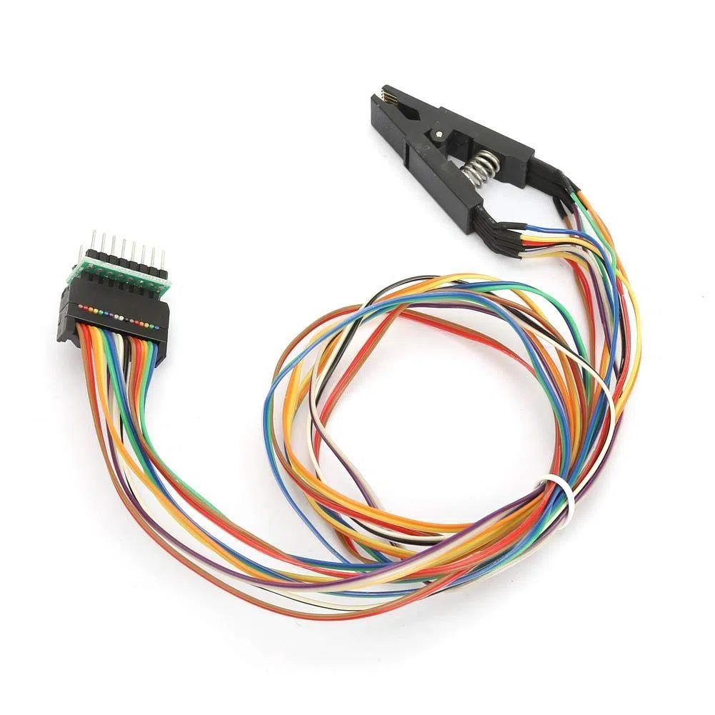 Programador de prueba Clip Socket Adpter SOP16 SOIC16 16 Pin IC Test Clamp SOP16 a DIP8 Flash Clip