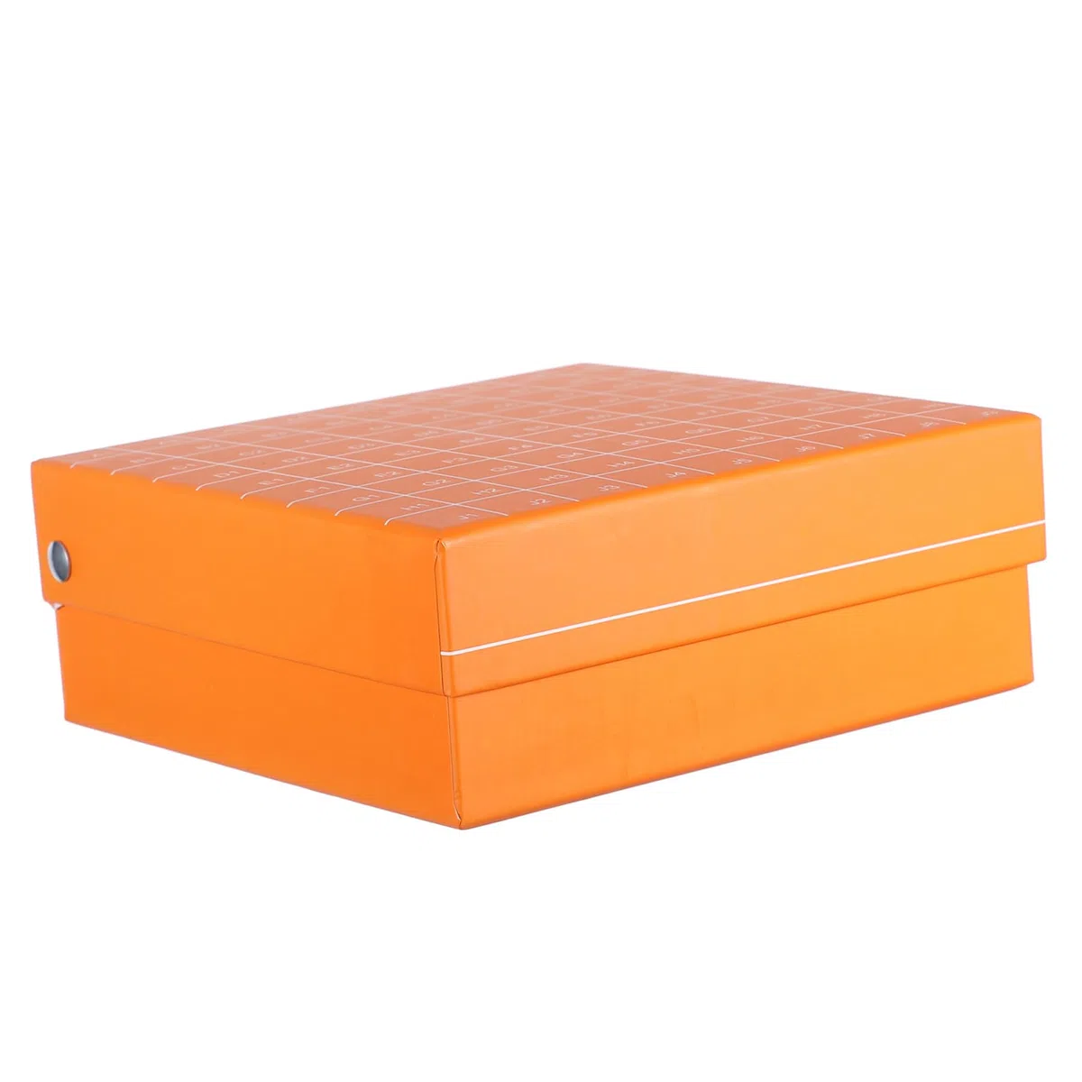 TOPBATHY Caja De Laboratorio Para Congelar Tubos De Ensayo 81 Compartimentos Tapa Abatible 1-5 Ml Plástico Resistente Adecuado Para Almacenamiento De Muestras Laboratorios y Hospitales