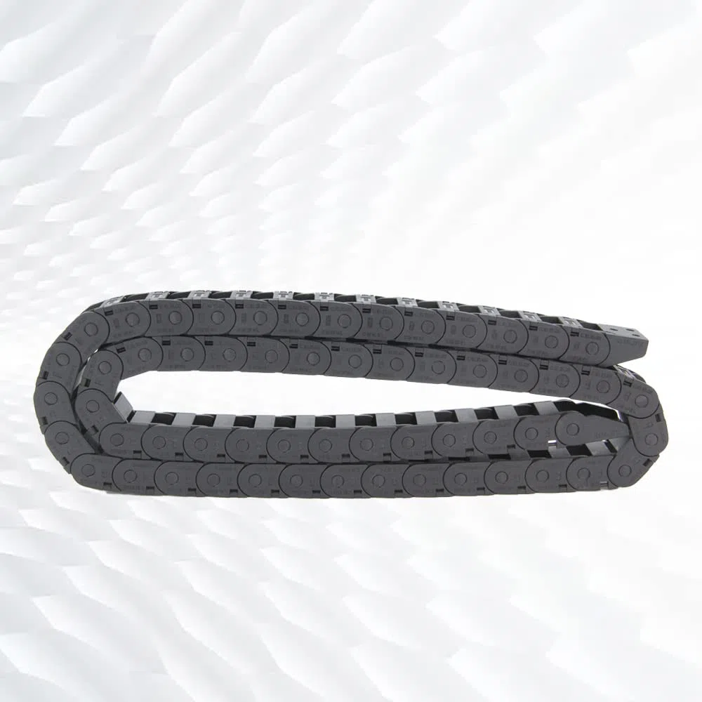 Cable de cadena de arrastre de 1metro y 39.4pulgadas, cable de cadena R18 de tipo abierto de 10x15mm, cable para impresora 3D y máquinas CNC(10x15mm exterior abierto)