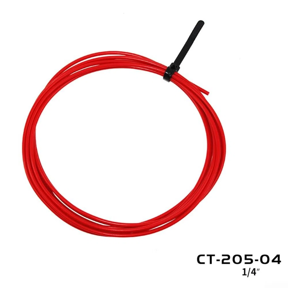 1PC Dobladora de tubos de cobre para aire acondicionado, tiras de plástico para doblar tubos de 1/4, 3/8, 1/2 y 5/8 pulgadas, herramienta para tuberías interiores aisladas (roja)