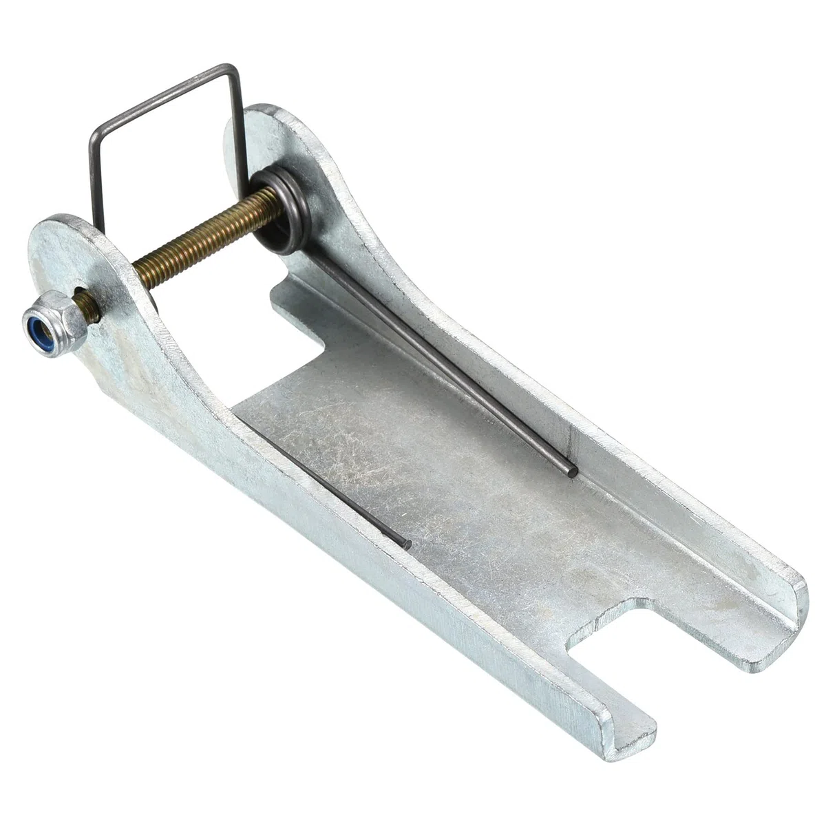 PATIKIL 96mm Gancho Seguridad Cierre Kit, Metal Remolque Receptor Enganche Reemplazo para Horquilla Gancho Remolque, Plateado