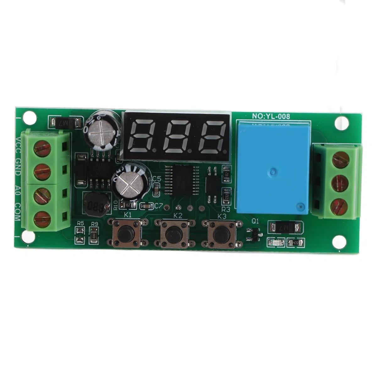 KIMISS Módulo de relé de Detección de Corriente de 4-20 MA DC12 V con Pantalla Digital - Monit de Precisión para Aplicaciones Industriales