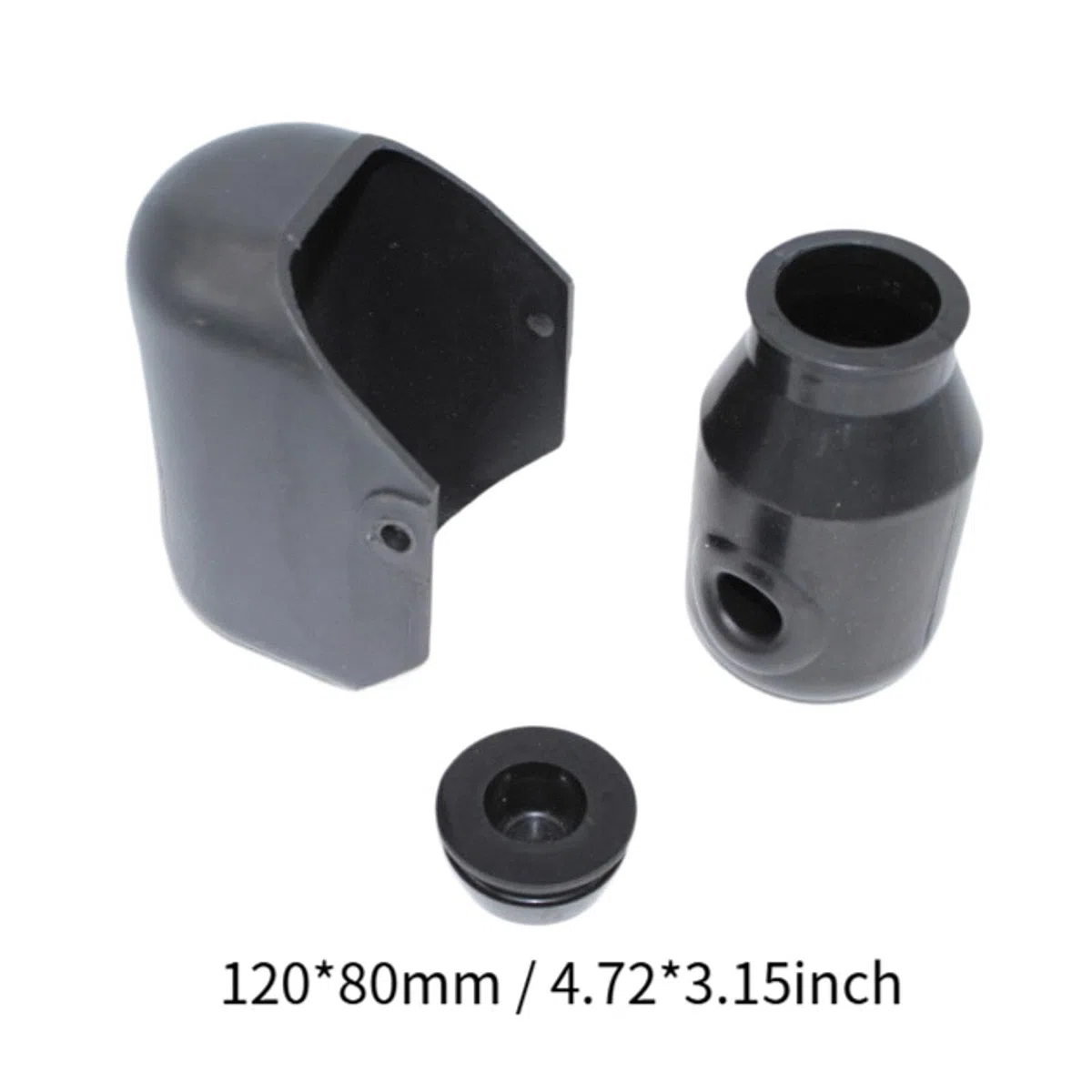 MERIGLARE 3 Piezas Tanque de Aceite para Elevadora con Tapón Y Protector Accesorios para Transpaleta Manual de Goma Resistente Adecuado para Manteni, 3 Piezas