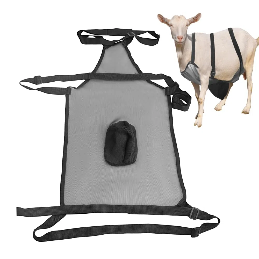 MiOYOOW Delantal para cabras Anti Allevamento, ropa para ganado con correa ajustable, delantal resistente al desgaste y duradero para ovejas, para granjas al aire libre