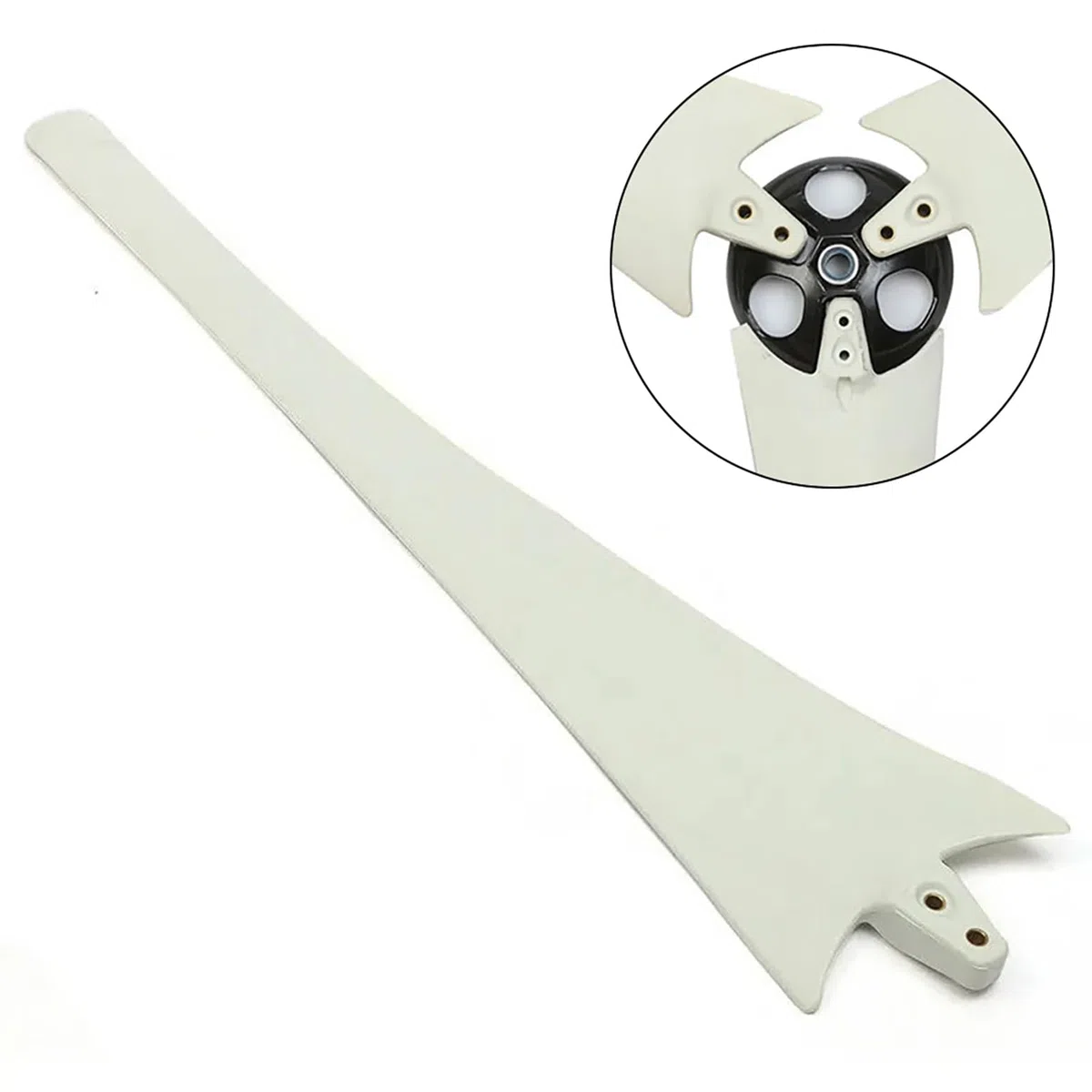 Palas De Turbina Eólica 550mm 580mm 600mm 630mm 650mm 750mm 800mm 850mm 900mm Aspas De Aerogeneradores, Palas De Aerogenerador De Eje Horizontal, Cuchillas De Fibra De Nailon,550mm