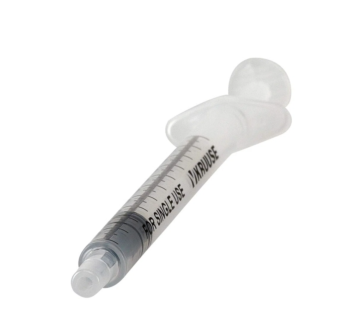 Kruuse Jeringa Desechable 3 Componentes 100 Unidades 1 ml