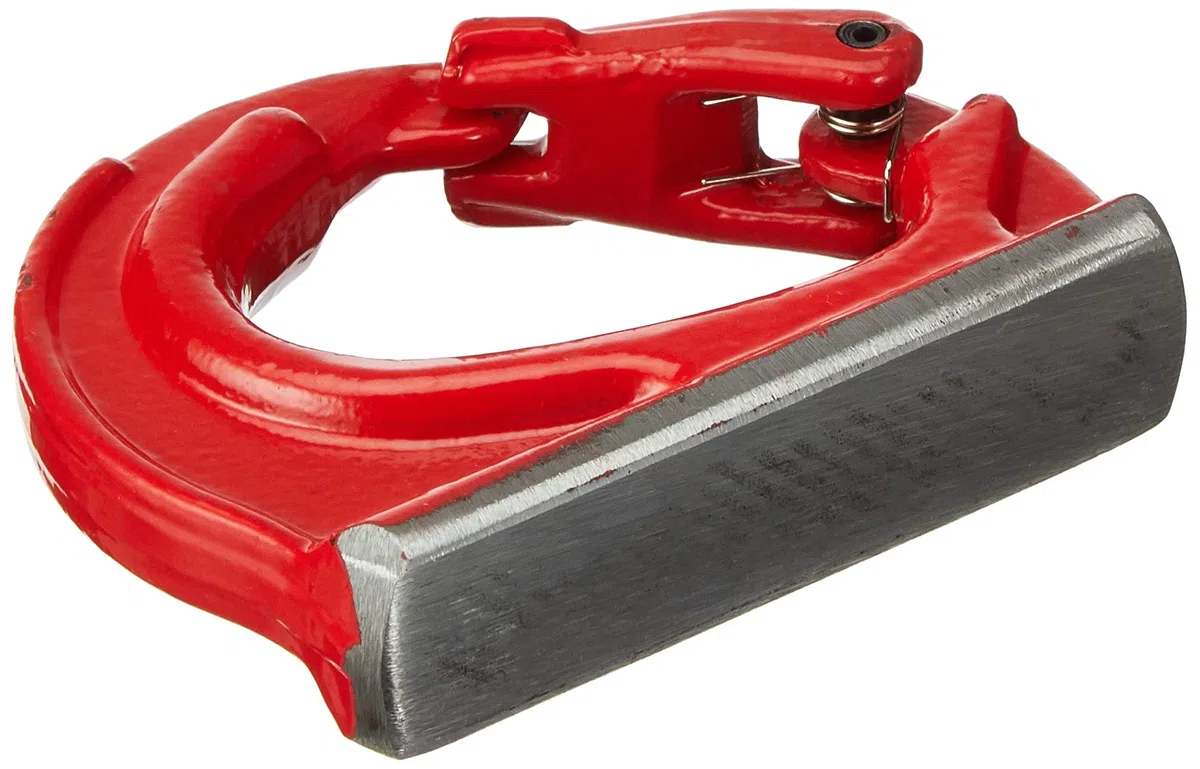 Dolezych Ganchos Soldados, 1,12 Toneladas de Capacidad de Carga, Rojos