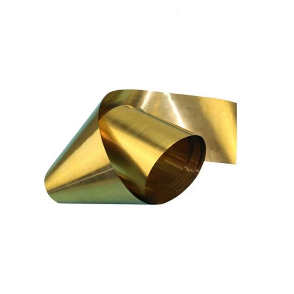 Latón Metal Hoja Delgada Lámina De Placa Rollo 100mmX3000mm-Thickness 0.1mm