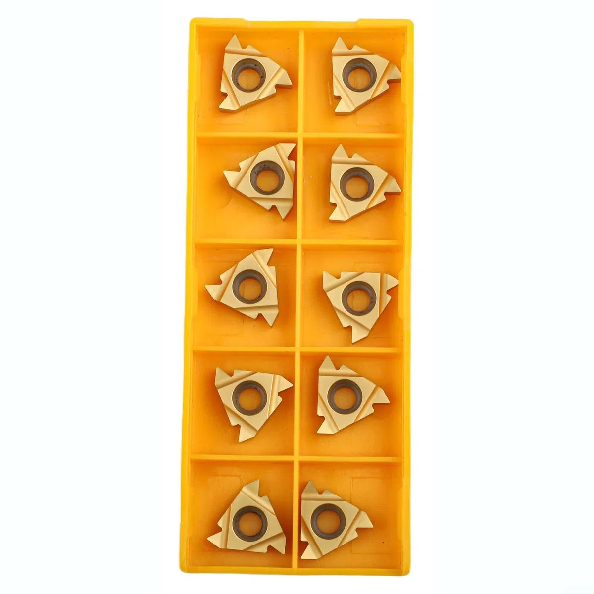 16ER AG60 BMA Insertos indexables 10pcs carburo de tungsteno para mecanizado de rosca de torno CNC
