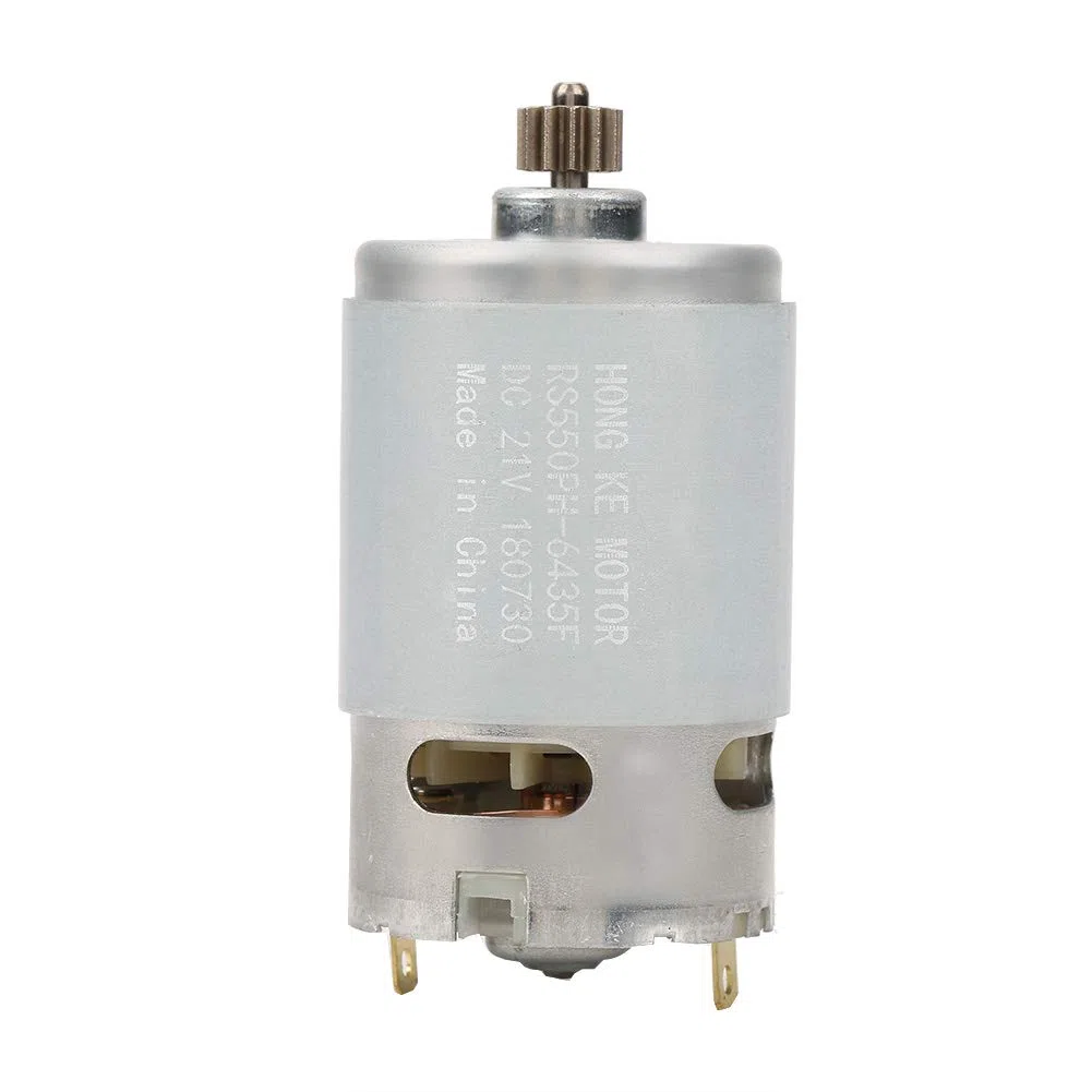Fafeicy Motor de Engranaje 12 Dientes, 90W CC, Dos Velocidades, para Taladros Eléctricos, 12V/16.8V/21V/25V