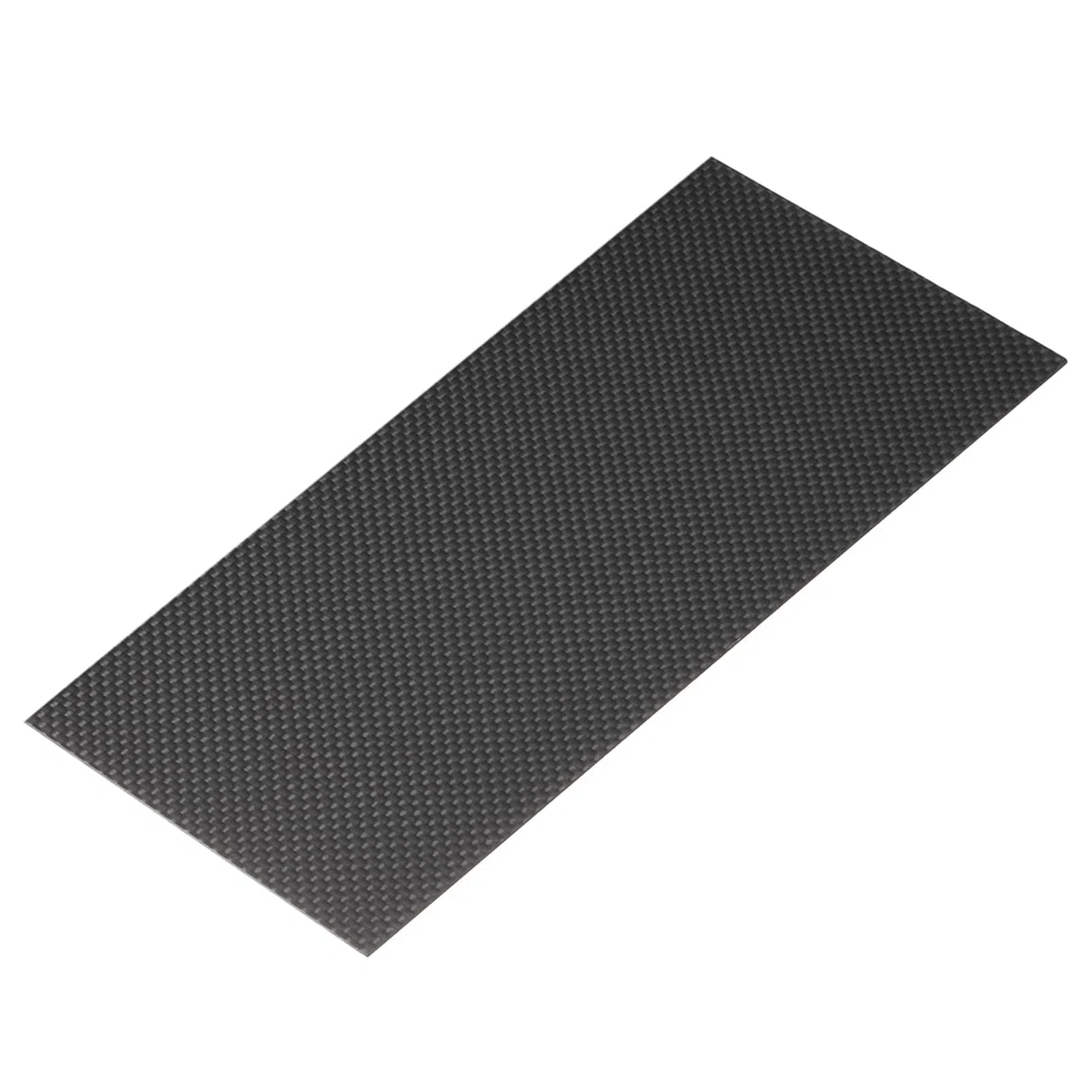 QUARKZMAN Placas De Fibra De Carbono 3K, 100 X 250 X 1.5mm Panel De Fibra De Carbono Laminado Brillante De Trama Plana, Flexible Para Aviones RC, Modelos De Coches, Piezas De Auto