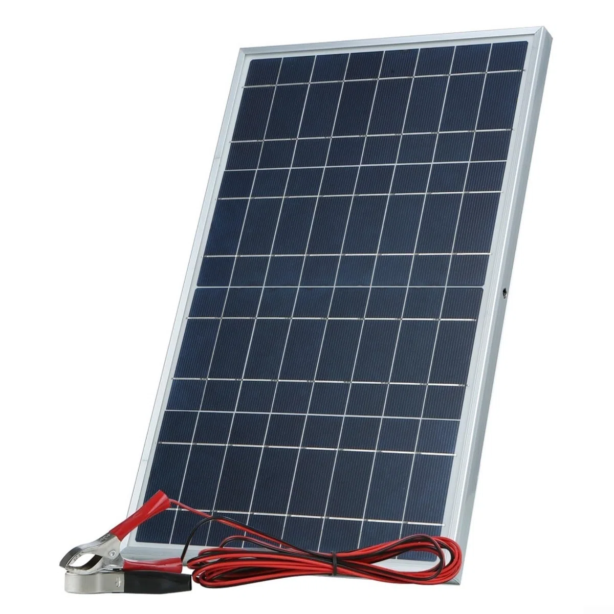 Kit de panel solar de 30 W, 12 V, panel solar portátil, paneles fotovoltaicos de silicio policristalino para acampar fuera de la red y uso doméstico