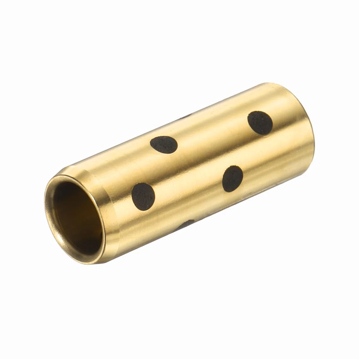 QUARKZMAN 4 Piezas de Cojinetes de Manga 8mm de Diámetro Interior X 11mm de Diámetro Exterior X 30mm de Altura, Casquillos de Bronce Grafito Sin Aceite Envueltos, Cojinete de Bronce Fundido