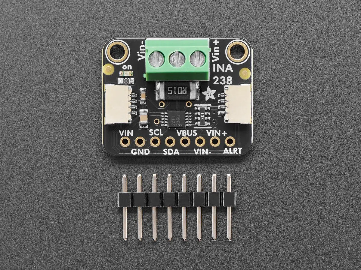 Adafruit INA238 Monitor de Voltaje y Corriente CC, STEMMA QT, 6349