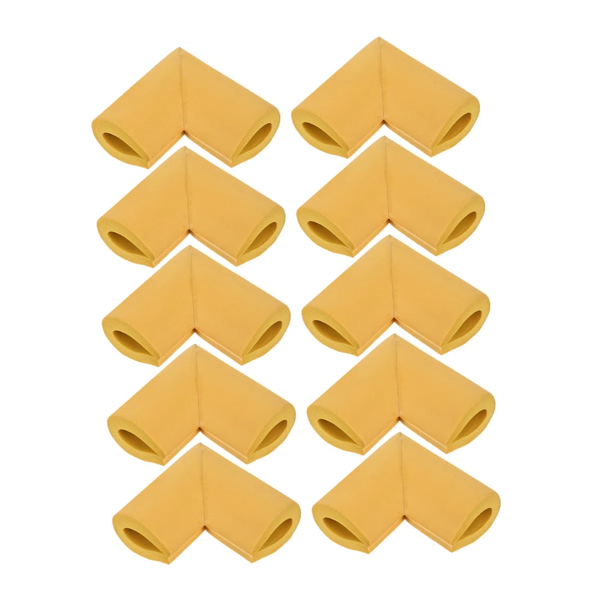 GALPADA Protectores de Esquinas de Espuma Nbr Naranja 24 Piezas Absorción de Impactos y Fácil Instalación para Embalaje de Marcos de Fotos para Transporte Seguro