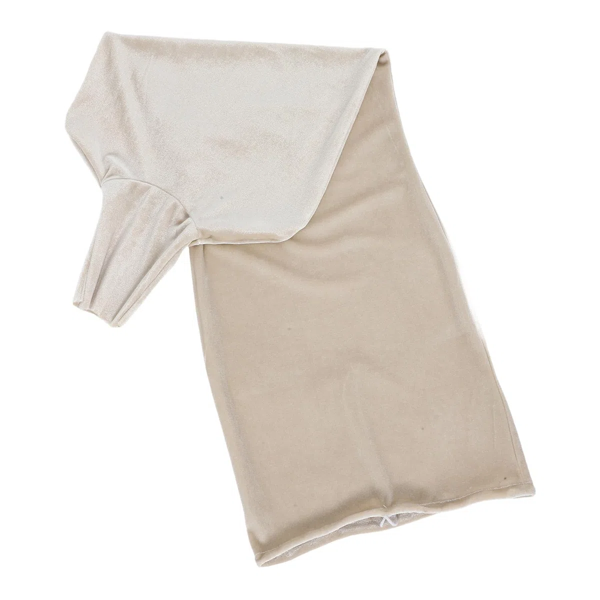 Funda de Terciopelo Beige Tacto Suave y Ligero para Maniquí de Medio Cuerpo Adecuado para Exhibición y Fotografía de Ropa Femenina