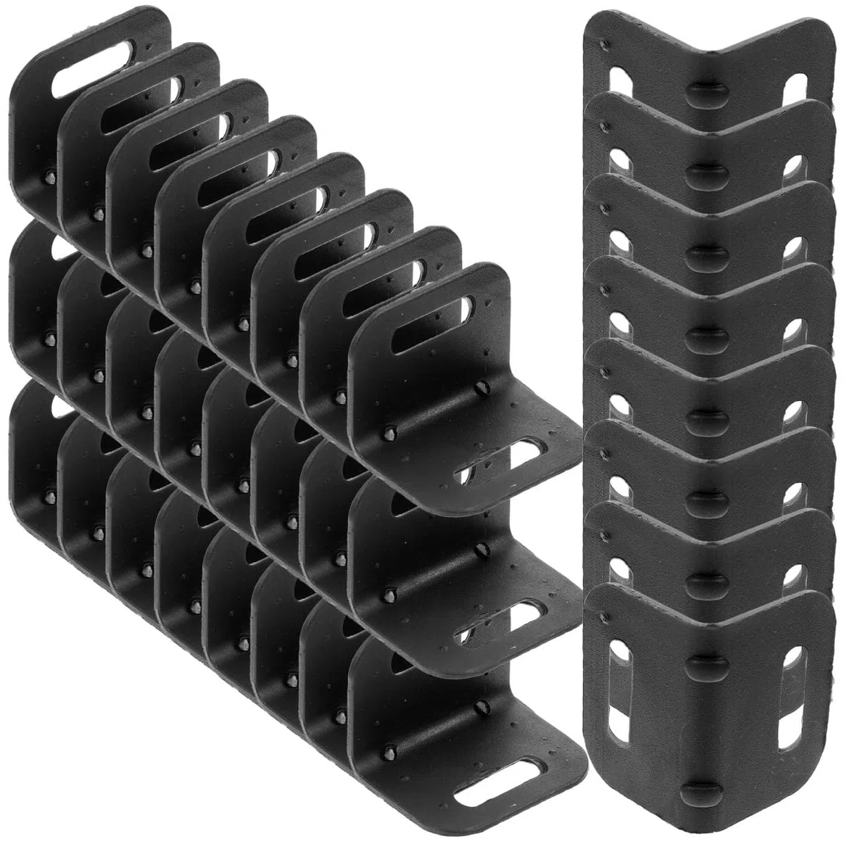 UKCOCO Protector De Esquinas De Plástico Para Embalaje 1.49X1.18X1.18In 100 Piezas Guardias De Esquina Para Cajas De Cartón Y Palés Protección Compacta Para Transporte Seguro Y Estiba
