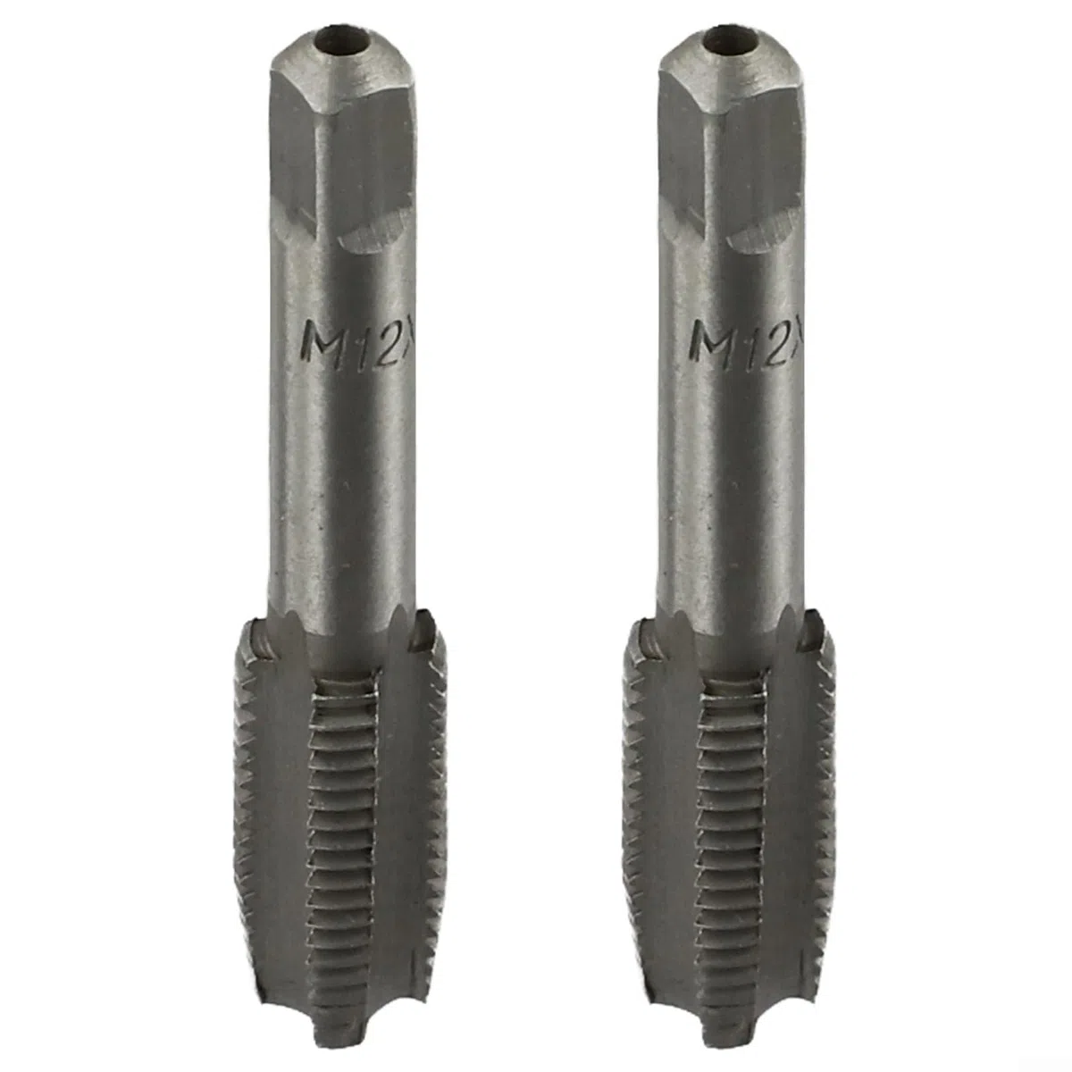 2 piezas de herramientas de roscado derecho M12x1 5 mm flauta recta para roscas finas máquina grifos adecuados para uso industrial y de muebles