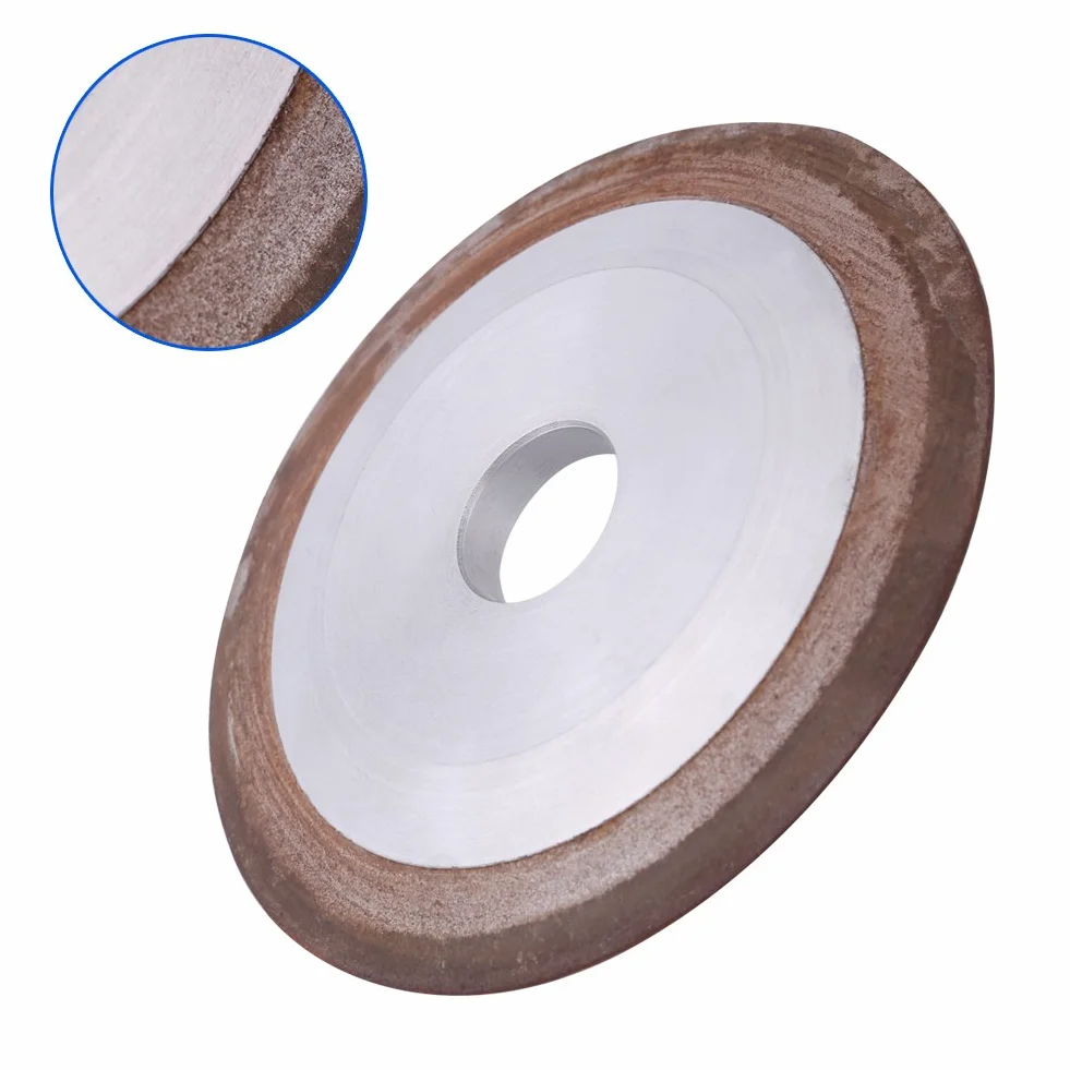 Muela Diamante, Rueda Pulidora Molienda de Resina 75% 100 mm Hoja de Molienda de Diamante para Metal de Carburo