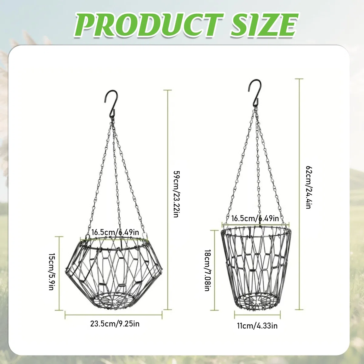 2 Piezas Comedero Colgante de Verduras para Pollos, Soporte Plegable para Frutas y Verduras, Comedero de Pollo, Cesta de Alimentación para Colgar para Pollos, Patos y Gansos