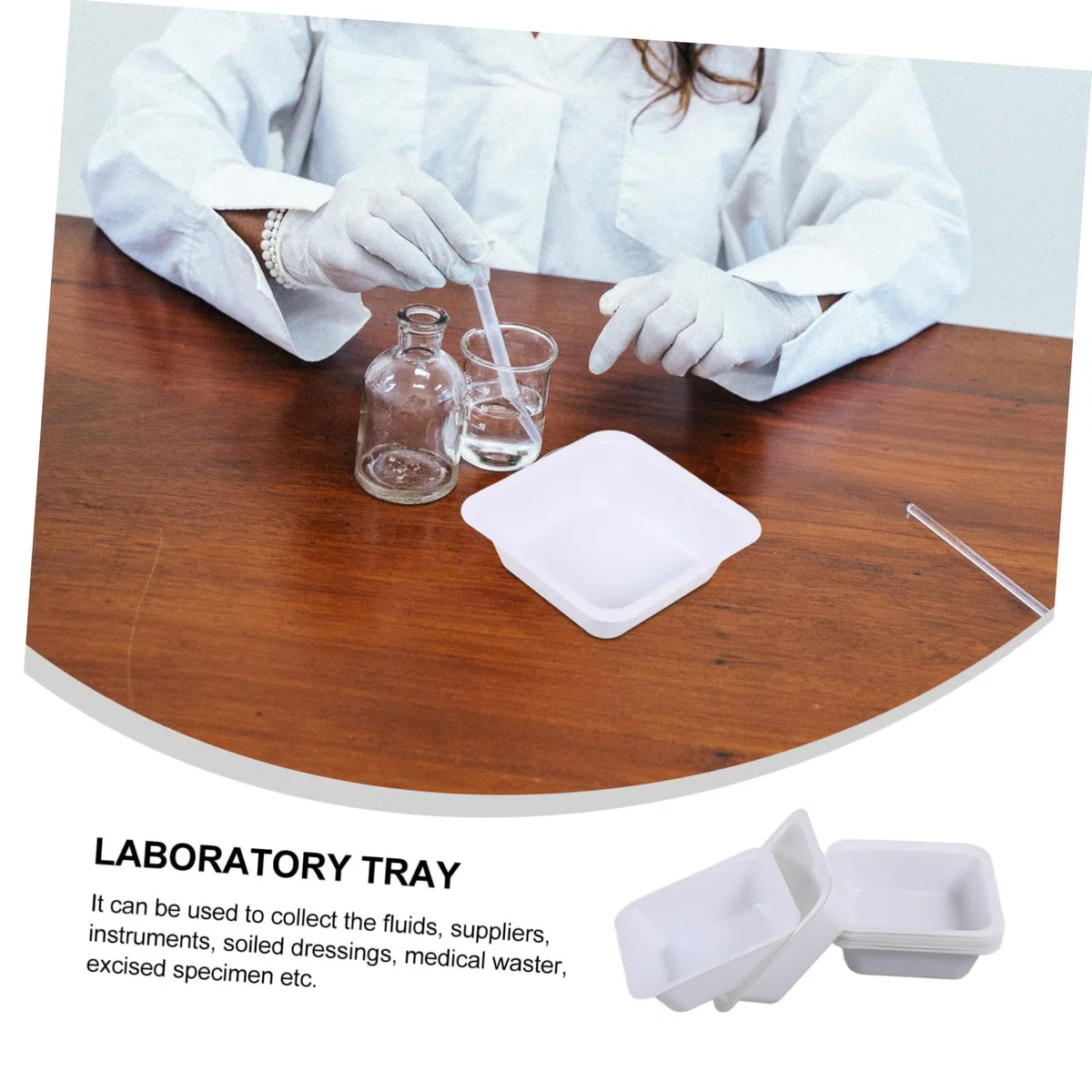 de Platos de Pesaje Cuadrados Confiables y Versátiles de Plástico 20 Piezas Diseño Limpio y Elegante para Laboratorio y Hogar
