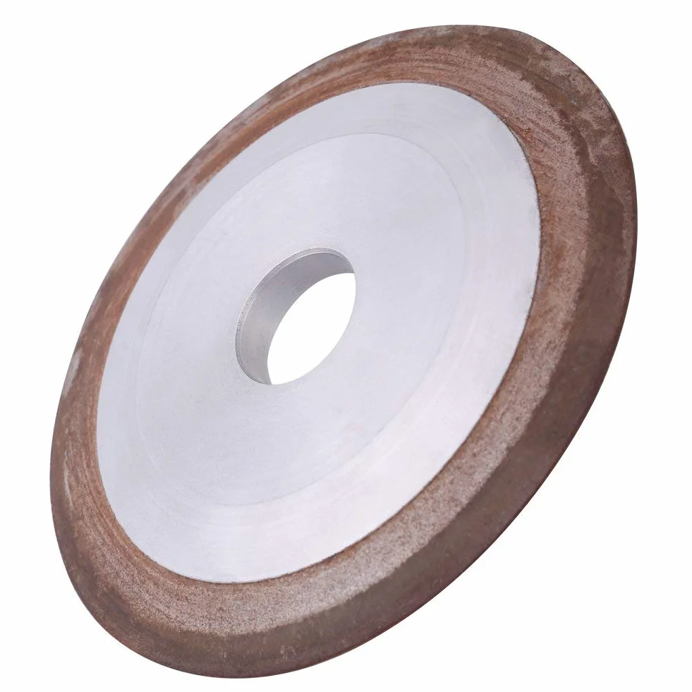 Muela Diamante, Rueda Pulidora Molienda de Resina 75% 100 mm Hoja de Molienda de Diamante para Metal de Carburo