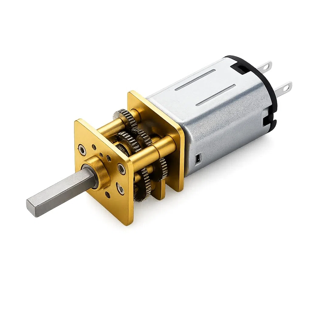 1x Mini Motor Eléctrico de Engranaje DC 6V 150RPM, GA12-N20, con Caja Reductora, Bajo Ruido, Componentes de Transmisión Mecánica, Motor de Reducción de Velocidad.