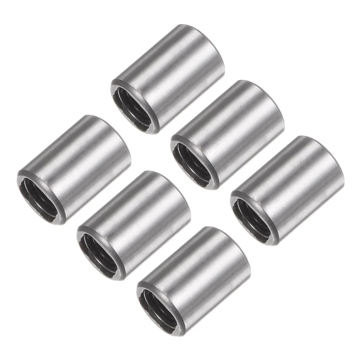 QUARKZMAN 6pcs Rodamientos Lineales LM3UU Diámetro de Perforación de 3mm, Diámetro Exterior de 7mm Longitud de 10mm Rodamiento de Movimiento Lineal para Máquina CNC e Impresora 3D