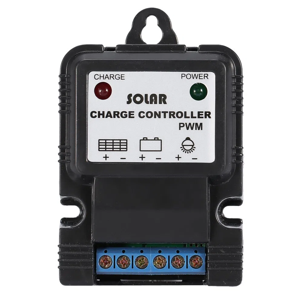 Controlador de Carga Solar, Regulador Controlador Carga Inteligente Panel Solar, 6V / 12V 3A con el indicador del LED