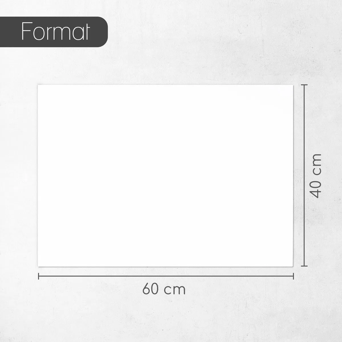 Juego de 2 placas de espuma rígida de PVC blanco, 40 x 60 cm, 3 mm, con lámina protectora por una cara, corte de plástico, para interior y exterior I az178