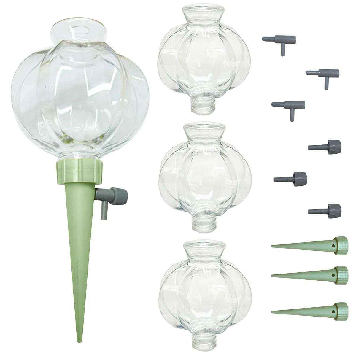 4 Piezas Bolas de Riego, Bolas de Riego para Plantas, Autorriego por Goteo para Macetas, Autorriego para Macetas para Plantas Colgantes de Interior y Exterior