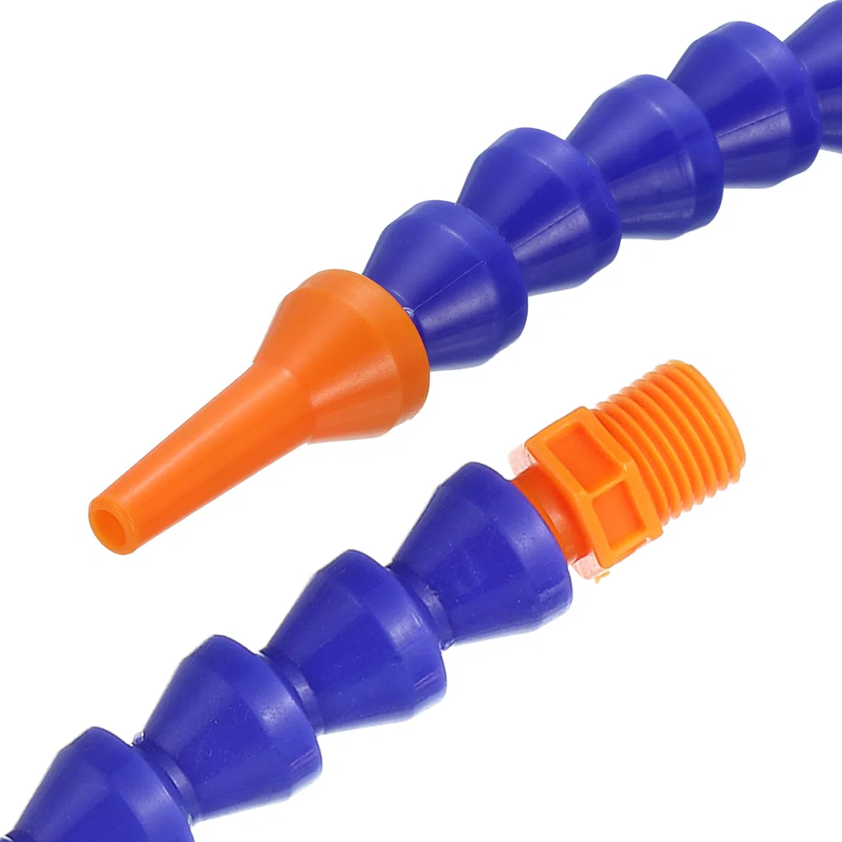 QUARKZMAN 4Pcs Manguera Flexible De Refrigeración De Agua Y Aceite Con Roscado G1/4", 400mm Boquilla Redonda Ajustable De Plástico Con Tubo Interno Para Torno CNC