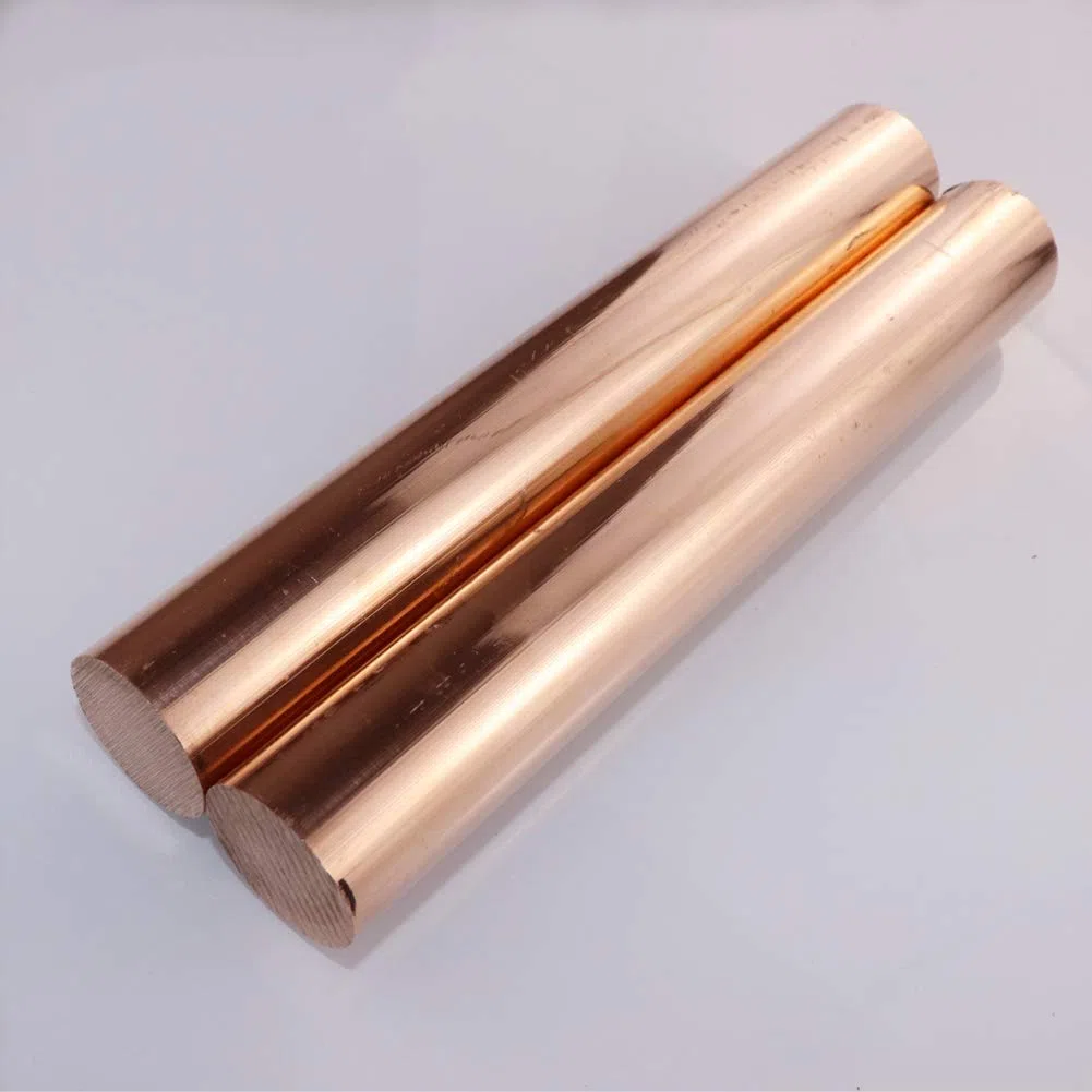 4 Unids Puro Cobre Redondo Vara Sólido Cobre Metal Cu Barra De Metal De Metal De Metal Longitud 500Mm / 19.7 Pulgadas De Diámetro,4mm