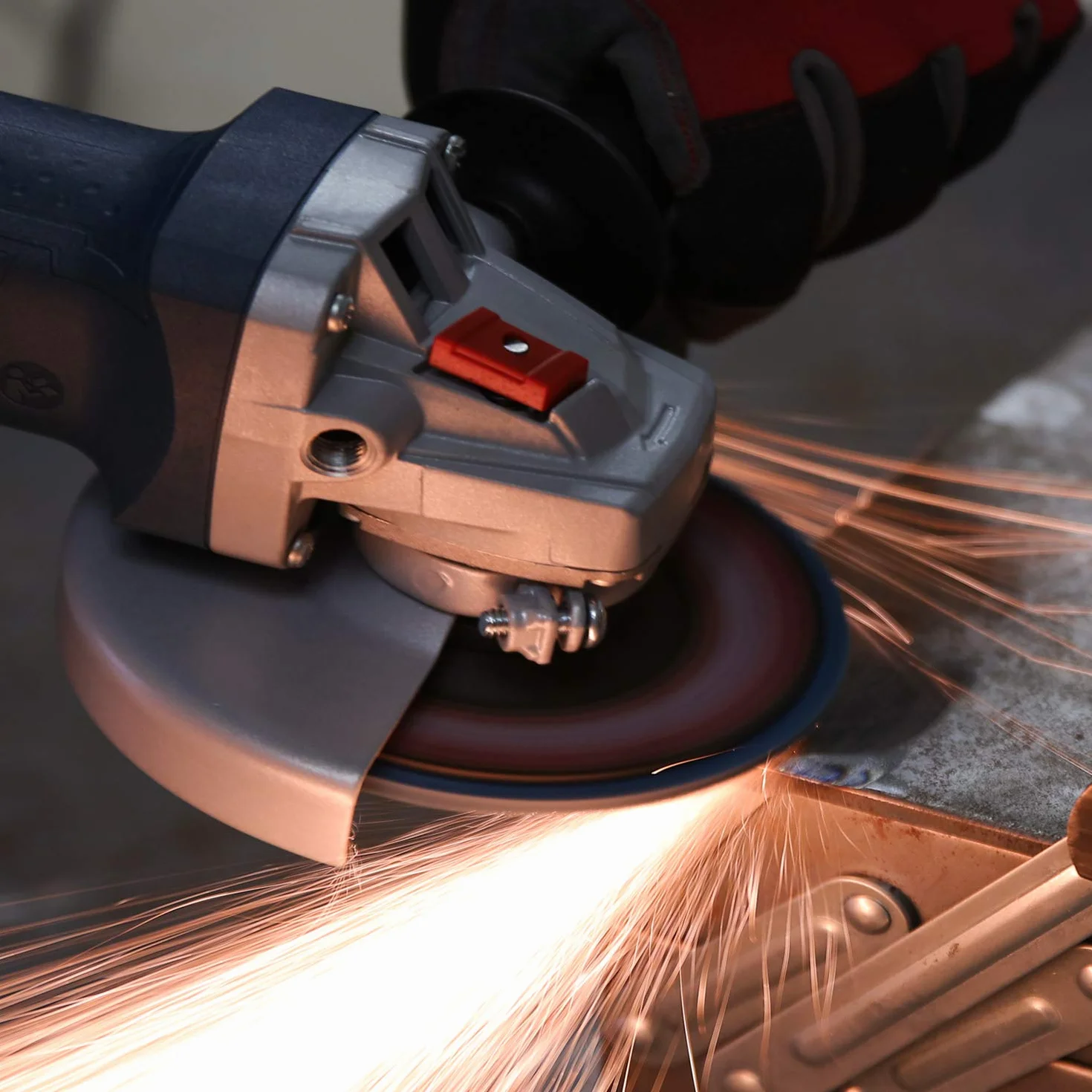 WORKPRO - Discos abrasivos de 10 piezas, discos de cuchillas ø115 mm, discos de 80 granos para amoladoras angulares para acero inoxidable, metal/acero y madera