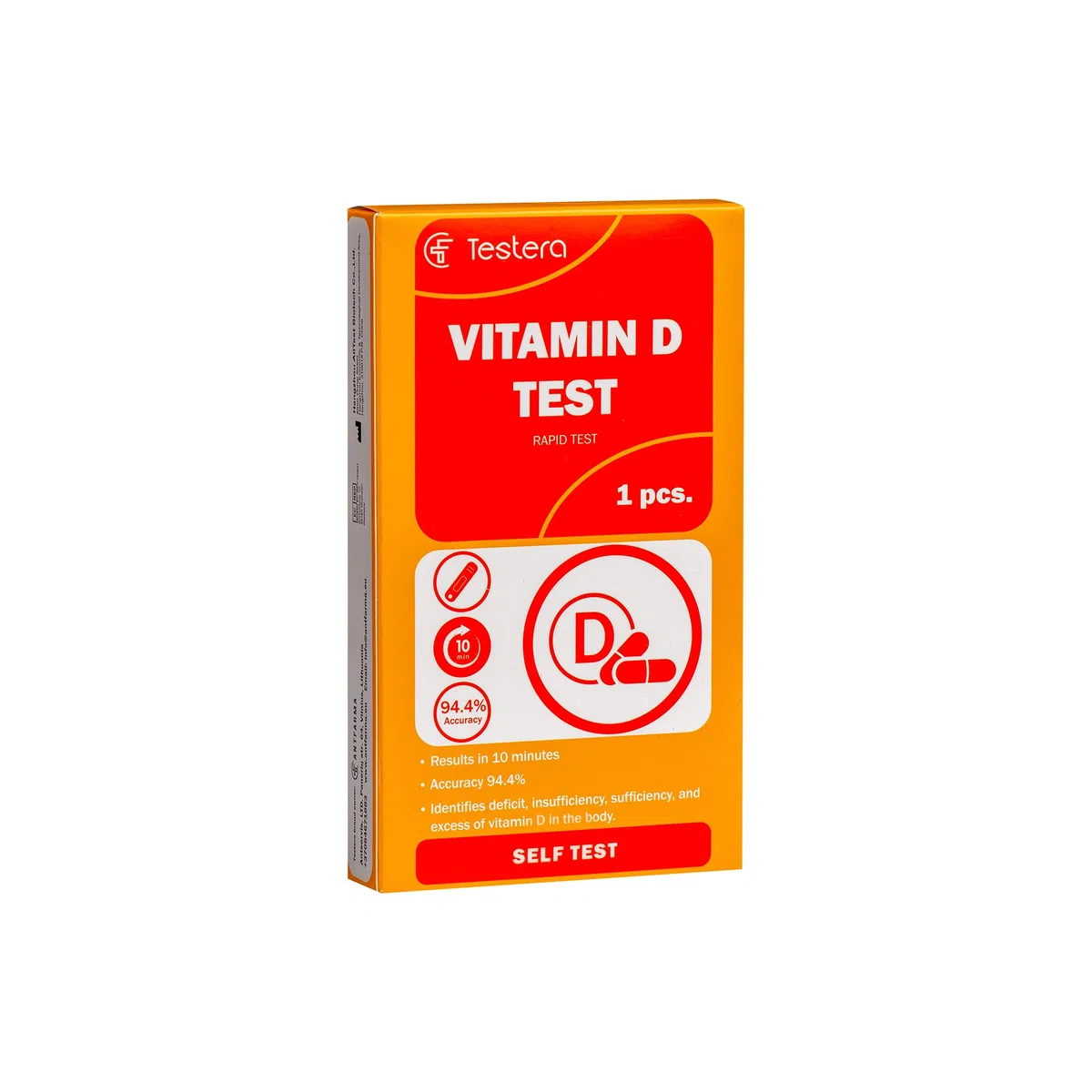 Prueba de vitamina D - Test de vitamina D para controles de salud regulares [MO] - Salud y cuidado personal