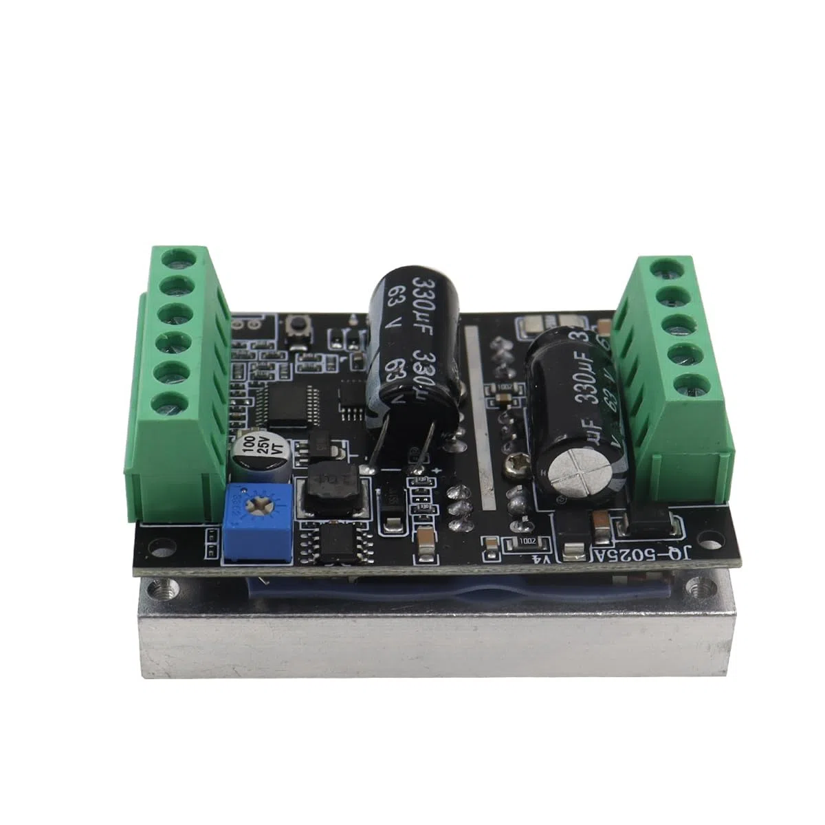 BLDC - Controlador de Motor trifásico sin escobillas, Control PLC y PWM, con protección contra sobrecorriente (Valor máximo de 500 W, 6-60 V, 16 A/20 A)