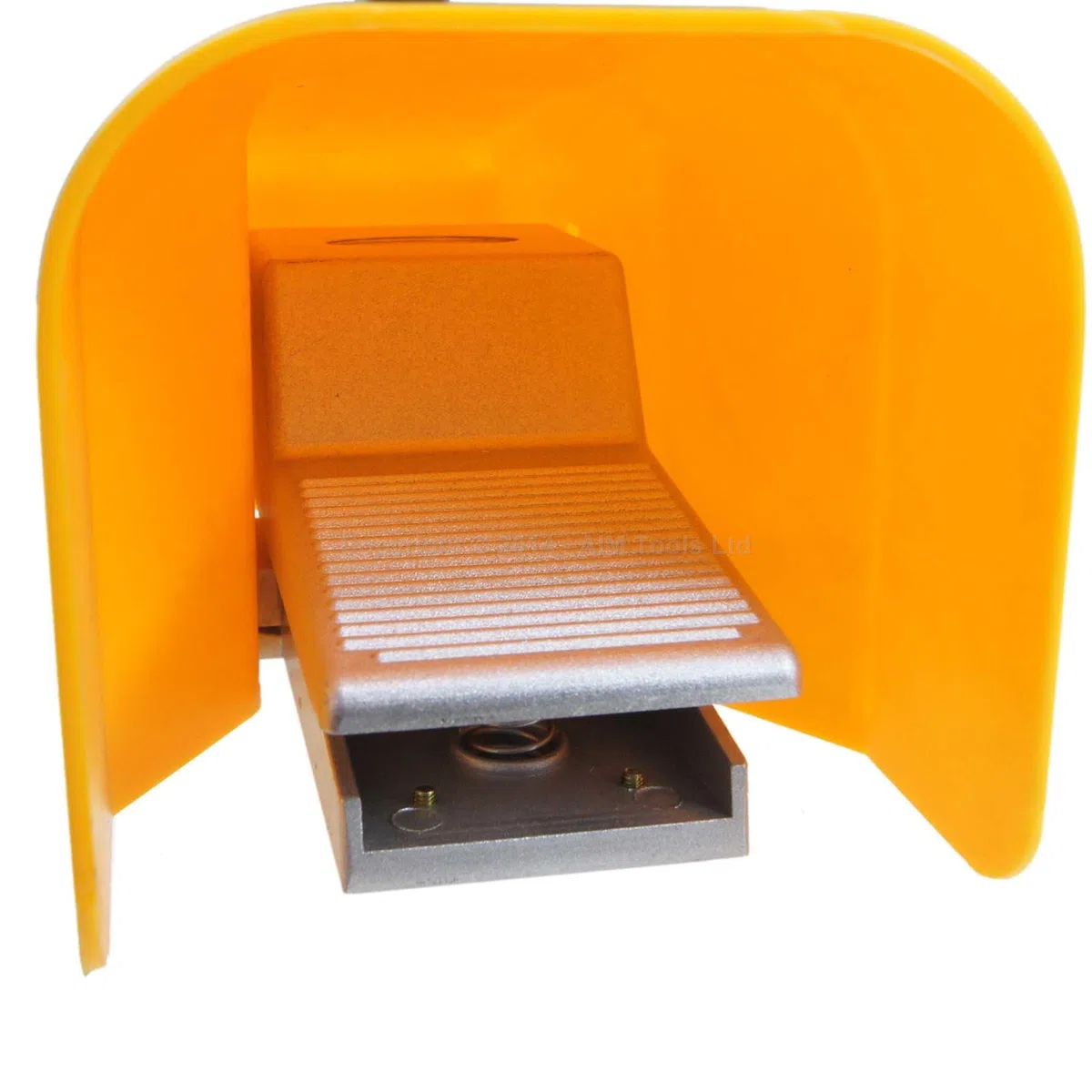 ORAZIO Válvula de Pedal Neumática, 5 Vías 2 Posiciones G1/4 Interruptor de Pie Control de Prensa de Pie Roscado, Almohadilla de Aire Interruptor de Pedal Momentáneo con Cubierta de Protección 214725