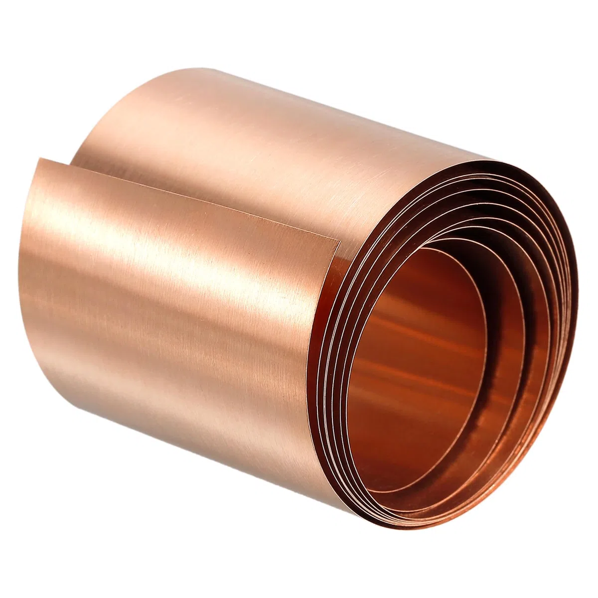 QUARKZMAN Cobre Hoja Rollo, Metal Lámina Placa 1000mm x 40mm x 0,4mm