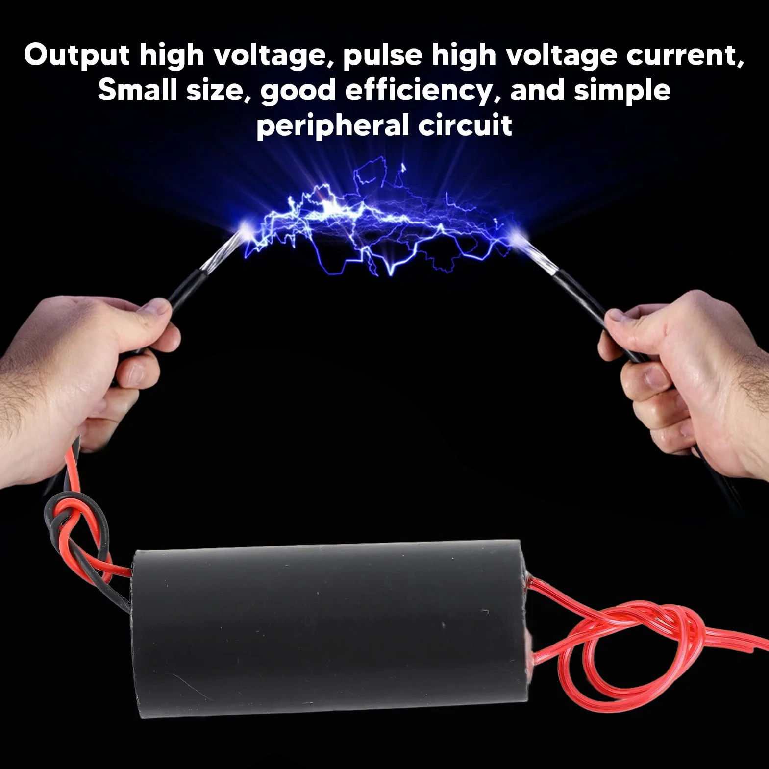 Generador de Alta Tensión 400000v, Generador de Impulsos de 3V-6V CC a 400Kv, Módulo de Potencia Elevador, Transformador de Tensión, Inversor, Fuente Arc, para Experimentos Y Equipos Electrónicos