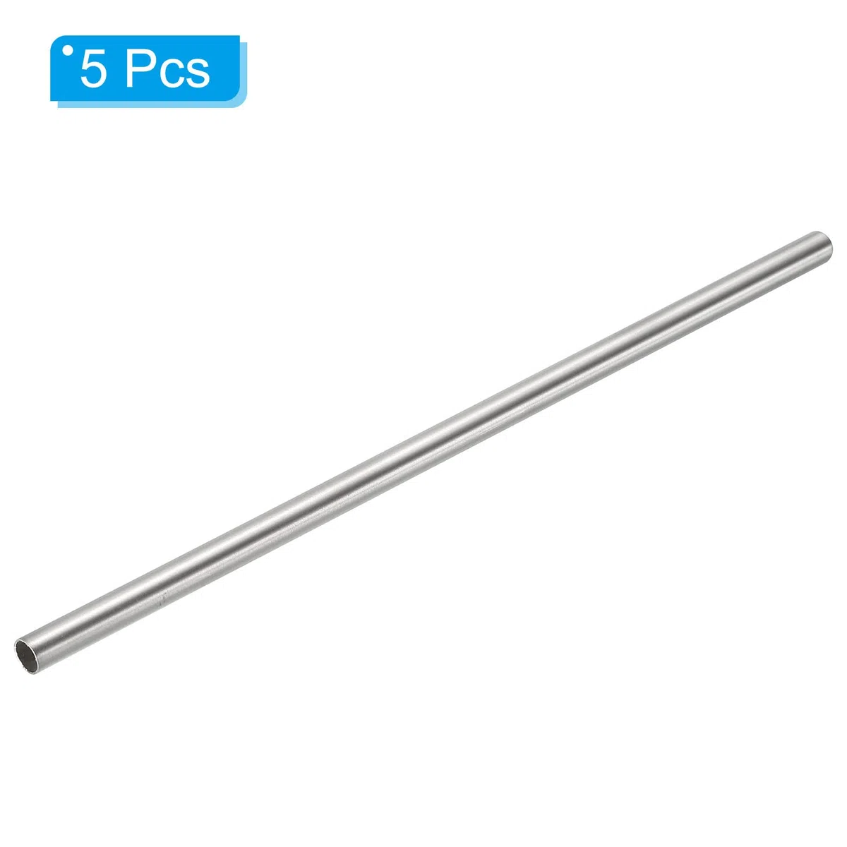 PATIKIL Termopozo Tubería Inmersión Pozo 1/4" ID 9/32" OD 8" 304 Inoxidable Acero para Sin Soldadura Termopozo Elaboración Termómetro 5uds