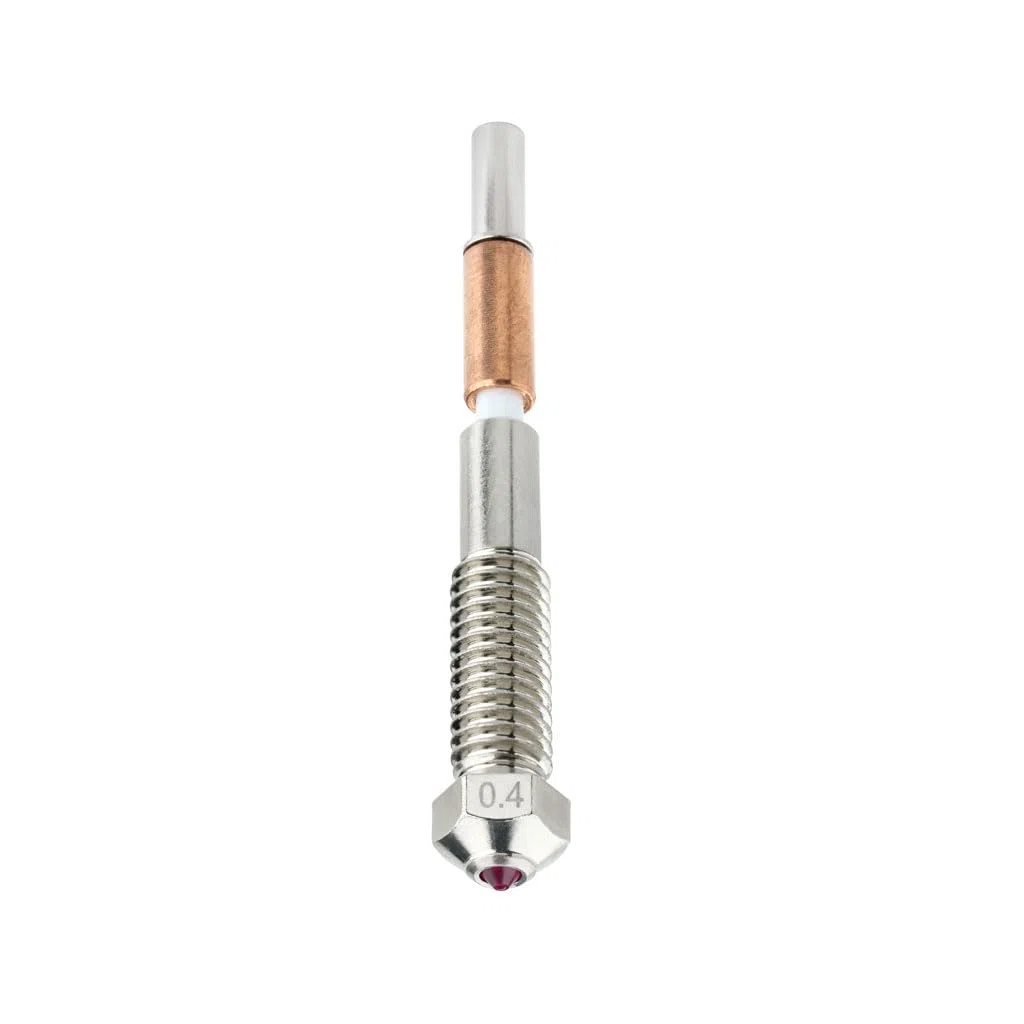 Boquilla de rubí de 0,4 mm para impresora 3D QIDI Plus 4, muy dura y resistente al desgaste, para fabricación aditiva de precisión.