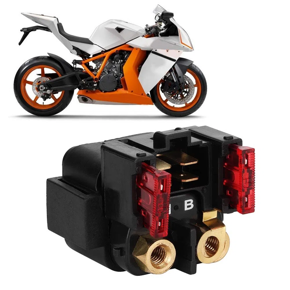 Relé Solenoide De Arranque Para Motocicleta 58211058000 Interruptor Magnético Compatible Con Modelos Específicos Reemplazo Directo Y Duradero Con Materiales Premium