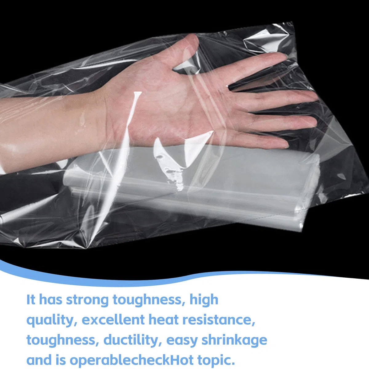 300 bolsas de plástico retráctil, 20 x 35 cm, transparentes con sello térmico, bolsas termorretráctiles impermeables para embalaje de zapatos, manualidades, cosméticos, jabón, velas